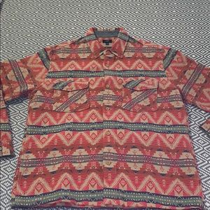 J. Crew Men’s Aztec Work Shirt - NWOT